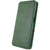Кожаный чехол-книжка GETMAN Cubic для Samsung Galaxy A54 5G – Зеленый 161873