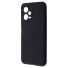 Чехол Silicone Case WAVE Full с микрофиброй для Xiaomi Poco X5 5G / Note 12 5G – Black