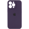 Чохол Silicone Case з захистом камери для Iphone 14 Pro Фіолетовий / Elderberry