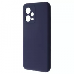 Чехол Silicone Case WAVE Full с микрофиброй для Xiaomi Poco X5 5G / Note 12 5G – Midnight blue