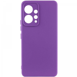 Чехол Silicone Cover Lakshmi Full Camera (A) для Xiaomi Redmi Note 12 – Фиолетовый / Purple