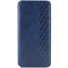 Кожаный чехол-книжка GETMAN Cubic для Xiaomi Poco X5 Pro 5G / Note 12 Pro 5G – Синий