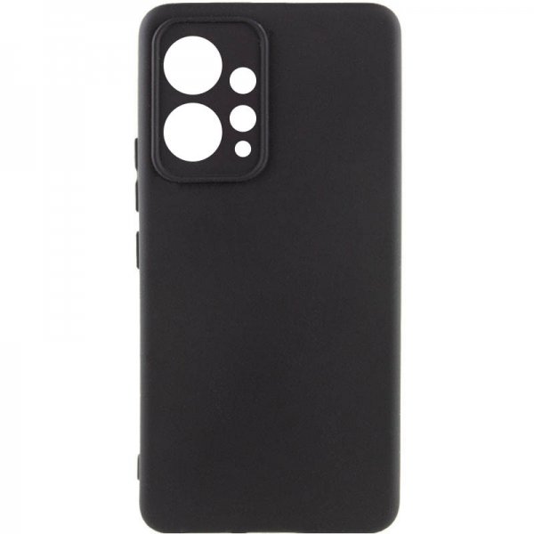 Чехол Silicone Cover Lakshmi Full Camera (A) для Xiaomi Redmi Note 12 – Черный / Black