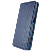 Кожаный чехол-книжка GETMAN Cubic для Samsung Galaxy A34 5G – Синий 161879