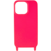 Защитный чехол TPU California с двумя шнурками для Iphone 12 Pro / 12 – Розовый 160260