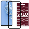 Защитное стекло 3D / 5D Premium SKLO Full Glue на весь экран для Tecno Camon 17P / Infinix Hot 20s – Black