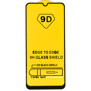 Защитное стекло 9D Full Glue Cover Glass на весь экран для Xiaomi Poco X5 5G / Redmi Note 12 / 12 5G – Black