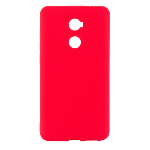Глянцевый силиконовый TPU чехол для Xiaomi Redmi 4 – Красный