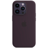 Оригинальный чехол Silicone Cover 360 с микрофиброй для Iphone 14 Pro Max – Фиолетовый / Elderberry