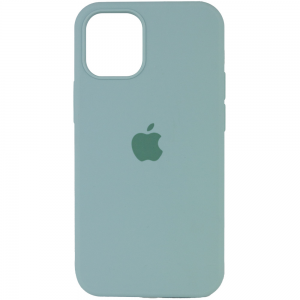 Оригинальный чехол Silicone Cover 360 с микрофиброй для Iphone 14 Pro – Бирюзовый / Turquoise