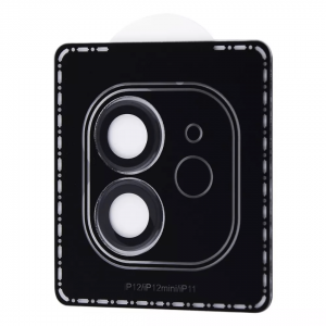 Защитное стекло ACHILLES на камеру для Iphone 11 / 12 / 12 Mini – Black