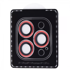Защитное стекло ACHILLES на камеру для Iphone 11 Pro / 11 Pro Max / 12 Pro – Red