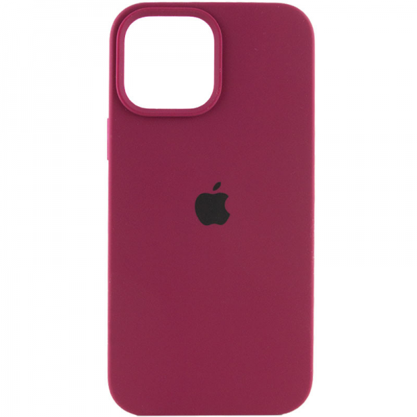 Чохол Silicone Case для Iphone 14 Pro Бордовий / Maroon