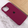 Чохол Silicone Case для Iphone 14 Pro Бордовий / Maroon 163455