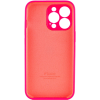 Оригинальный чехол Silicone Case Full Camera Protective с микрофиброй для Iphone 13 Pro – Розовый / Barbie pink 163525