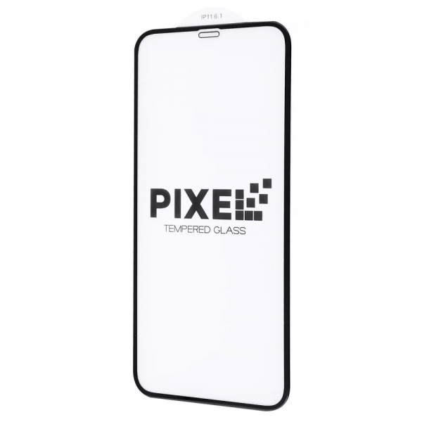 Защитное стекло 3D (5D) FULL SCREEN PIXEL на весь экран для Iphone XR / 11 – Black