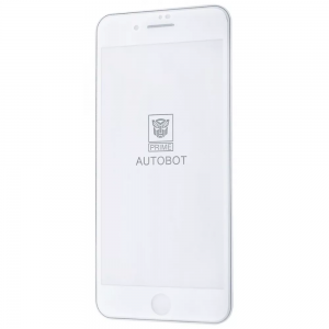 Защитное стекло 3D (5D) Perfect Glass Full Glue PRIME AUTOBOT на весь экран для Iphone 7 Plus / 8 Plus – White