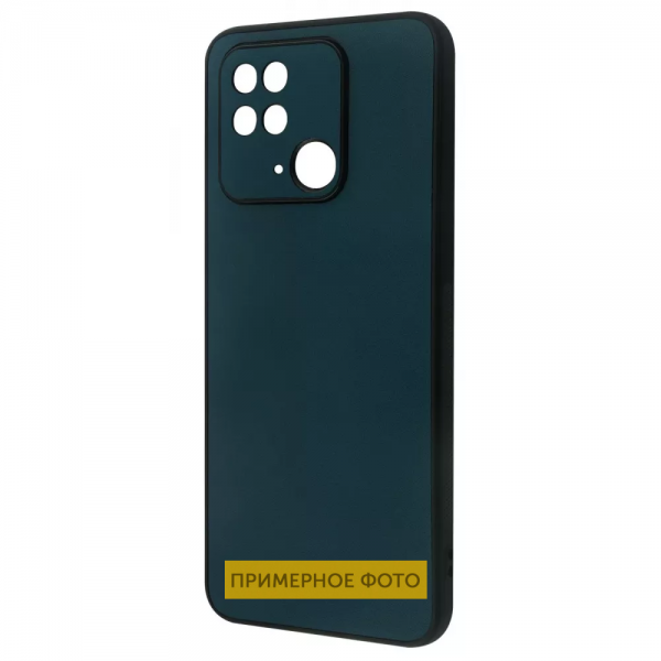 Кожаный чехол Leather Case для Samsung Galaxy A24 – Forest green