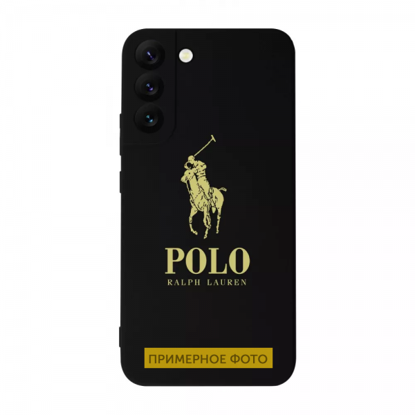 Матовый чехол Brand Logos Case с микрофиброй для Samsung Galaxy M33 5G – Ralph Lauren