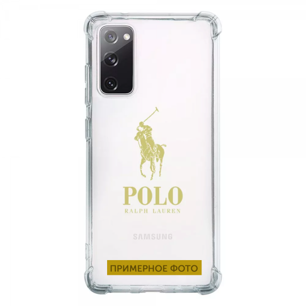 Прозрачный чехол Brand Logos Case с усиленными углами для Samsung Galaxy M33 5G – Ralph Lauren