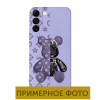Чехол Brand Mix Case с принтом для Samsung Galaxy S21 FE – LV Bear purple
