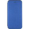 Кожаный чехол-книжка 360 с визитницей для Samsung Galaxy A24 – Синий