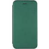 Кожаный чехол-книжка 360 с визитницей для Samsung Galaxy M33 5G – Зеленый