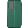 Кожаный чехол-книжка 360 с визитницей для Samsung Galaxy A24 – Зеленый 165272