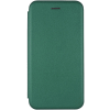 Кожаный чехол-книжка 360 с визитницей для Xiaomi Poco X5 Pro 5G / Note 12 Pro 5G – Зеленый