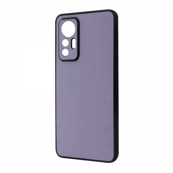 Текстильный чехол Canvas для Xiaomi 12 Lite – Light purple