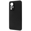 Силиконовый TPU чехол Graphite Case под карбон для Xiaomi 12 Lite – Black