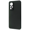 Силиконовый TPU чехол Graphite Case под карбон для Xiaomi 12 Lite – Forest green