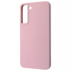 Чехол Silicone Case WAVE Full с микрофиброй для Samsung Galaxy S21 Plus – Pink Sand