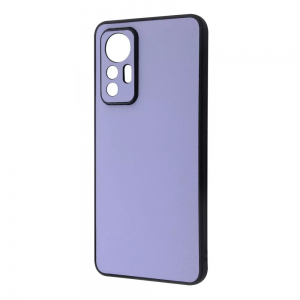 Кожаный чехол Leather Case для Xiaomi 12 Lite – Light purple