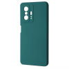 Чехол WAVE Colorful Case с микрофиброй для Xiaomi 11T / 11T Pro – Forest green