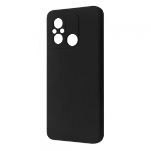 Чехол WAVE Colorful Case с микрофиброй для Xiaomi Redmi 12C – Black