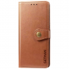 Кожаный чехол-книжка GETMAN Gallant для Xiaomi Redmi Note 12S – Коричневый