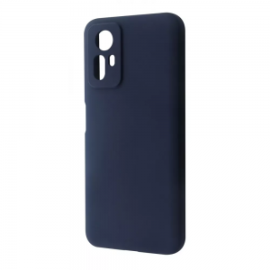 Чехол Silicone Case WAVE Full с микрофиброй для Xiaomi Redmi Note 12s – Midnight blue