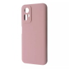 Чехол Silicone Case WAVE Full с микрофиброй для Xiaomi Redmi Note 12s – Pink Sand