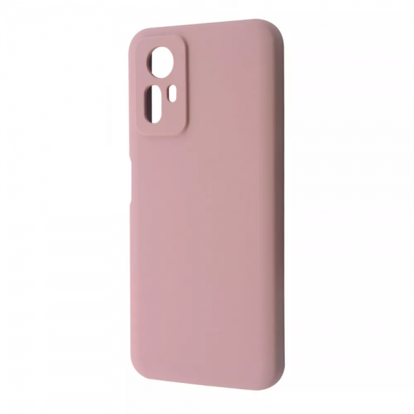 Чехол Silicone Case WAVE Full с микрофиброй для Xiaomi Redmi Note 12s – Pink Sand