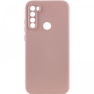 Чехол Silicone Cover Lakshmi Full Camera (A) для Xiaomi Redmi Note 8T – Розовый / Pink Sand