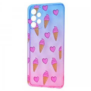 Чехол WAVE Sweet Acid Case для Samsung Galaxy A52 / A52s – Blue/Pink/Ice cream
