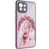 TPU+PC чехол Prisma Ladies для Xiaomi Mi 11 Lite / 11 Lite 5G NE – Ukrainian Girl 164987