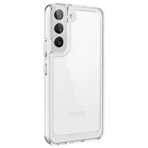 Прозрачный чехол TPU+PC Metal Buttons 2.0 мм для Samsung Galaxy S22 Plus