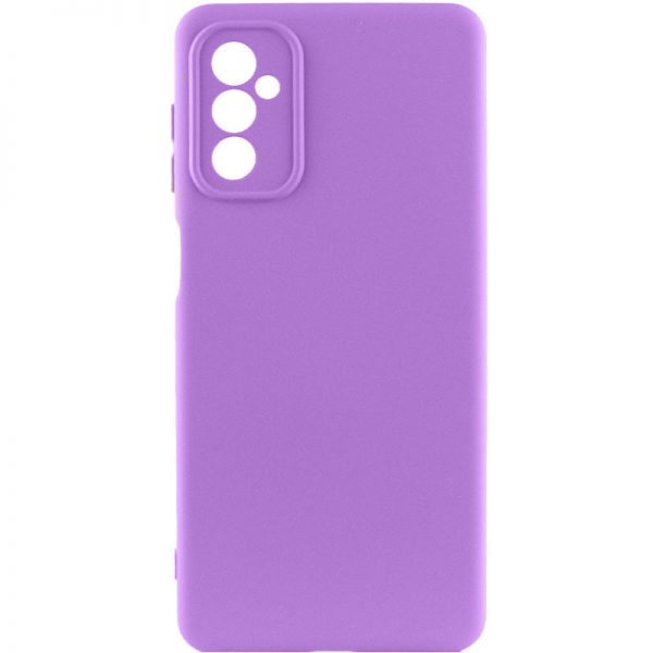 Чехол Silicone Cover Lakshmi Full Camera (AAA) для Samsung Galaxy A24 – Фиолетовый / Amethyst