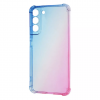 Чехол TPU Wave Shine с усиленными углами для Samsung Galaxy S22 Plus – Blue / Pink