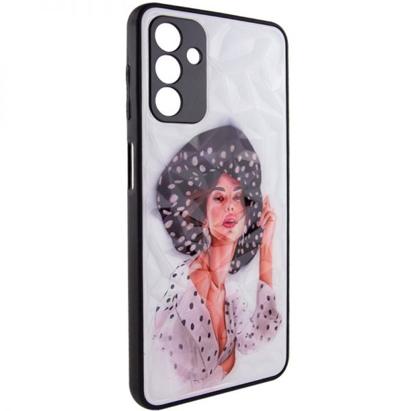 TPU+PC чехол Prisma Ladies для Samsung Galaxy A24 – Girl in a hat