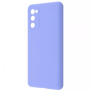 Чохол Silicone WAVE Full для Samsung Galaxy S20 FE Light purple