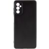 Матовый силиконовый TPU чехол с защитой камеры для Samsung Galaxy A14 / M14 – Черный