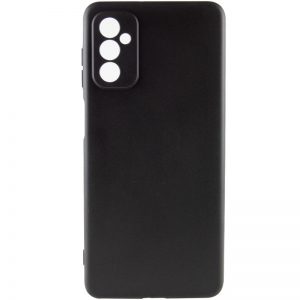 Матовый силиконовый TPU чехол с защитой камеры для Samsung Galaxy A14 / M14 – Черный
